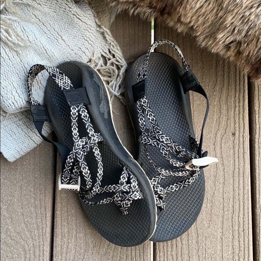 Black & White Chacos